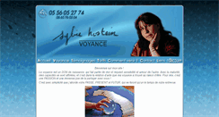 Desktop Screenshot of hostein-sylvie-voyance.com